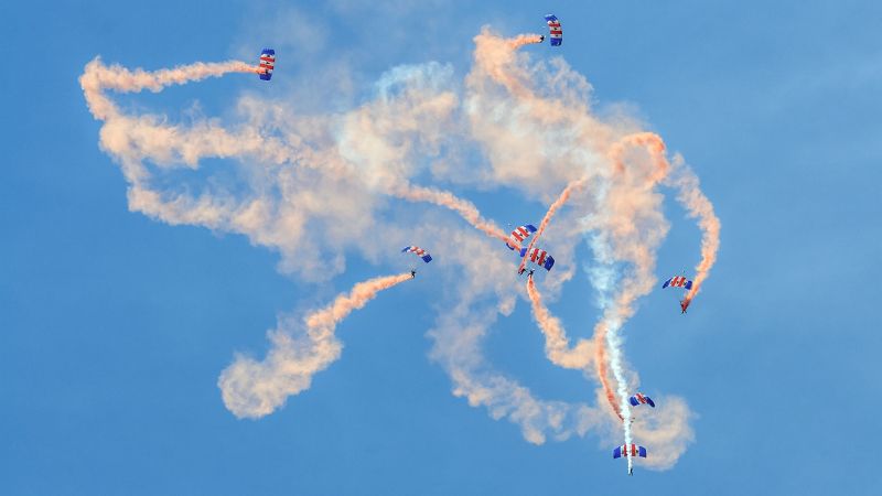 RAF Parachutists - Biggin Hill